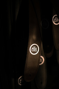 ellis guitars strap handmade High-Quality Leather
